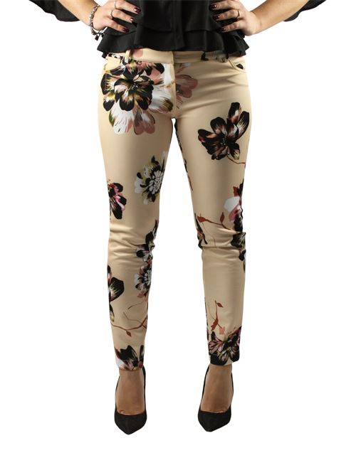 Pants with flowers BETTY BLUE | PA0413654191